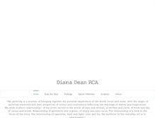 Tablet Screenshot of dianadean.com